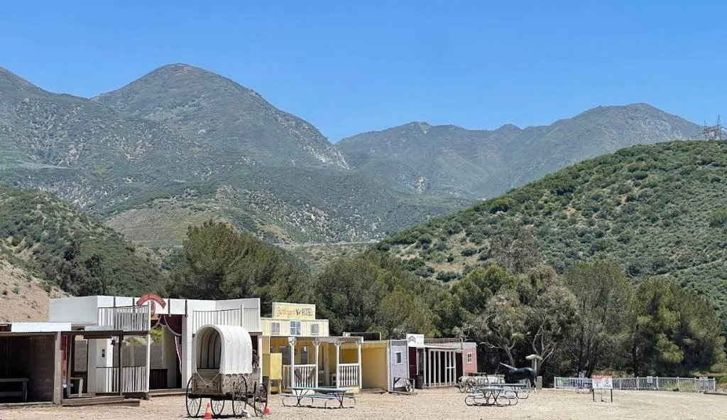 Inside Route 66 shooting range