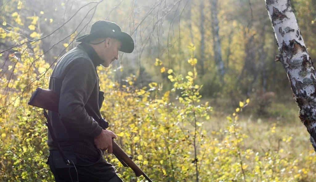 Shotgun at a shooting range